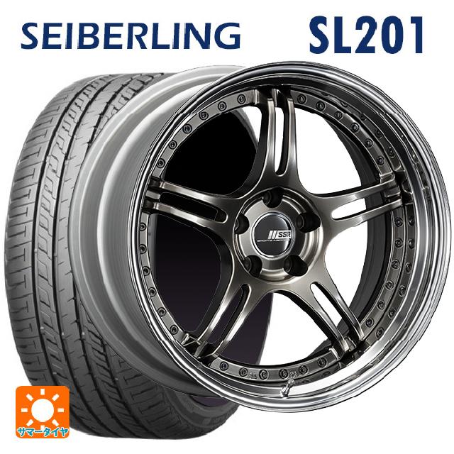 225/40R19 89W セイバーリング セイバーリング SL201(ブリヂストン工場生産） タナベ SSR プロフェッサー SPX ハイメタルブロンズ 19-8J 国産車用 サマータイヤホイール4本セット