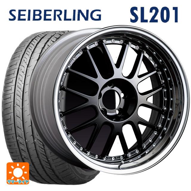 215/45R18 89W セイバーリング セイバーリング SL201(ブリヂストン工場生産） タナベ SSR プロフェッサー MS1 ブラック 18-7J 国産車用 サマータイヤホイール4本セット