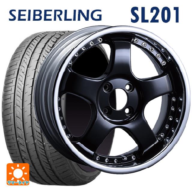 195/50R16 84V セイバーリング セイバーリング SL201(ブリヂストン工場生産) タナベ SSR プロフェッサー SP1R ブラック 16-6.5J 国産車用 サマータイヤホイール4本セット|タイヤホイール専門店コニシタイヤ