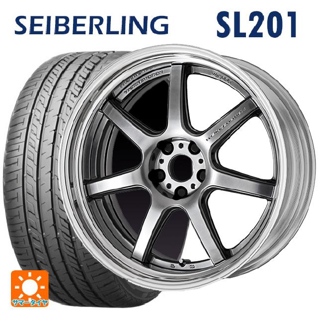スズキ スイフトスポーツ(ZC33S)用 215/35R18 84W XL セイバーリング セイバーリング SL201(ブリヂストン工場生産） ワーク エモーション T7R 2P GTS 新品サマータイヤホイール 4本セット