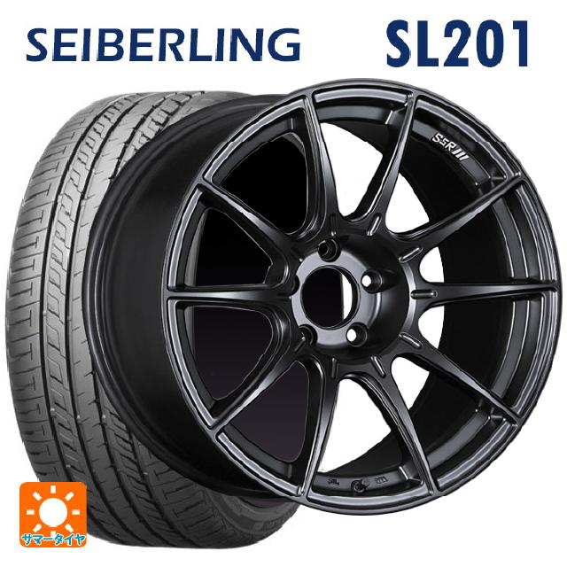 245/40R19 98W XL セイバーリング セイバーリング SL201(ブリヂストン工場生産） タナベ SSR GT X01 フラットブラック 19-8.5J 国産車用 サマータイヤホイール4本セット
