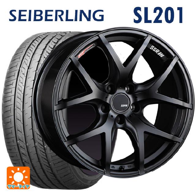 トヨタ GRヤリス(PA系)用 265/35R18 97W XL セイバーリング セイバーリング SL201(ブリヂストン工場生産) タナベ SSR GT V03 フラットブラック 新品サマータイヤホイール 4本セット|タイヤホイール専門店コニシタイヤ