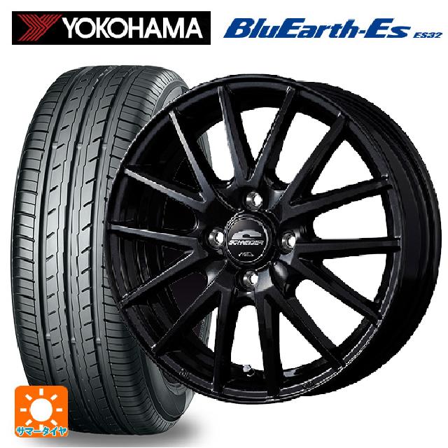 ダイハツ トール(M900系)用 165/65R14 79S ヨコハマ ブルーアースEs ES32 エムアイディー MIDホイール SQ27 メタリックブラック 新品サマータイヤホイール 4本セット