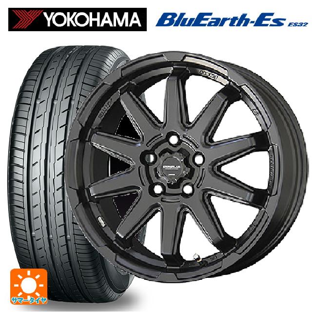 在庫有 ホンダ ZR-V(RZ4)用 215/60R17 96H ヨコハマ ブルーアースEs ES32 共豊 サーキュラー C10S マットブラック 新品サマータイヤホイール 4本セット