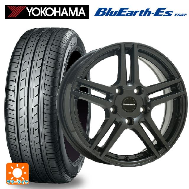 ミニ ミニ(F55/F56/F57)用 195/55R16 87V ヨコハマ ブルーアースEs ES32 # 阿部商会 ユーロデザイン アイガー ガンメタリック 新品サマータイヤホイール 4本セット｜タイヤホイール専門店コニシタイヤ