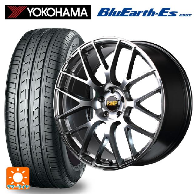 ホンダ ステップワゴン(RP6~8)用 225/40R18 92W ヨコハマ ブルーアースEs ES32 エムアイディー MID エクスクルーシブ 028F ハイパーメタルコートミラーカット 新品サマータイヤホイール 4本セット