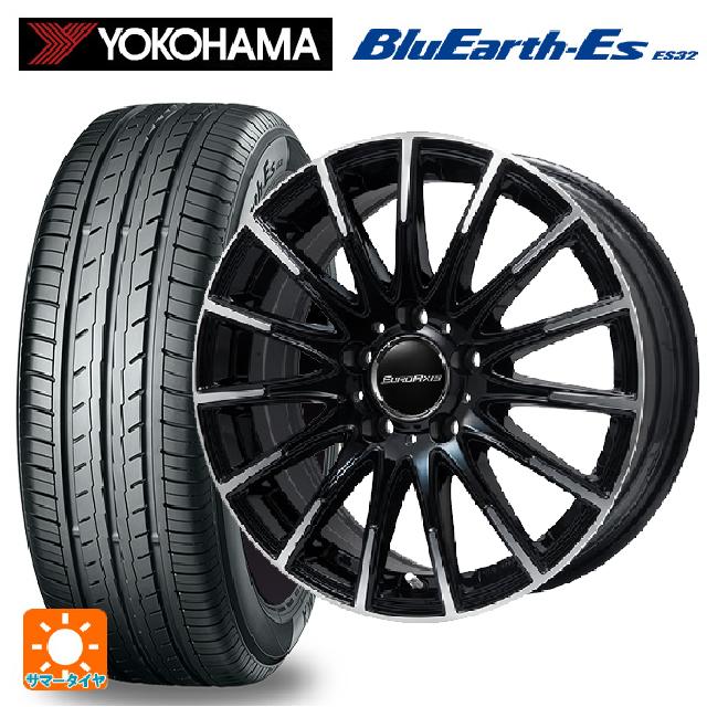 メルセデスベンツ GLA(X156)用 235/50R18 97W ヨコハマ ブルーアースEs ES32 # ユーロアクシス エアフルト ブラックポリッシュ 新品サマータイヤホイール 4本セット|タイヤホイール専門店コニシタイヤ