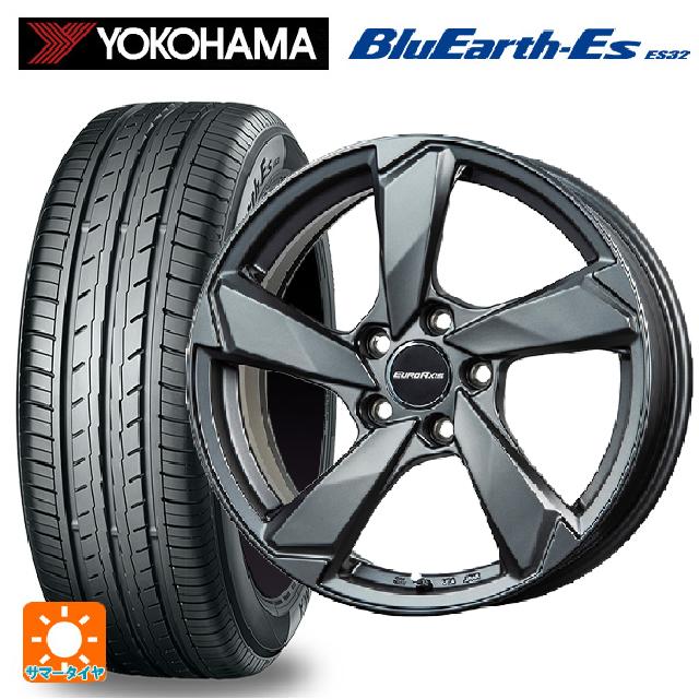 アウディ A5(F5系)用 245/40R18 93W ヨコハマ ブルーアースEs ES32 # ユーロアクシス クロスエッジ マットチタニウム 新品サマータイヤホイール 4本セット|タイヤホイール専門店コニシタイヤ