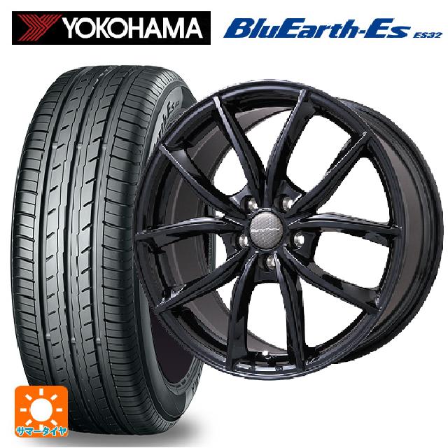 プジョー 3008(P8系)用 225/60R17 99H ヨコハマ ブルーアースEs ES32 # ユーロテック VPライン グロスブラック 新品サマータイヤホイール 4本セット｜タイヤホイール専門店コニシタイヤ