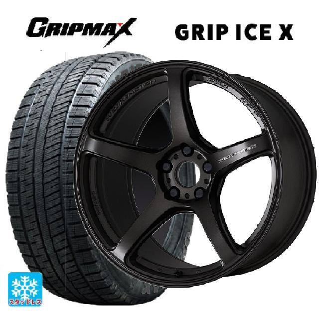 スバル レヴォーグ(VN系)用 225/45R18 95H XL グリップマックス グリップアイスX ブラックレター # ワーク エモーション T5R MGK 新品スタッドレスタイヤホイール 4本セット|タイヤホイール専門店コニシタイヤ