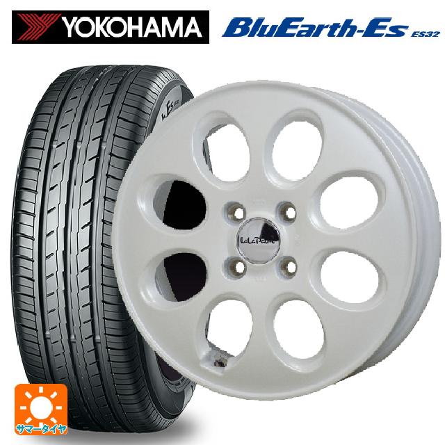 スズキ ハスラー(MR52/92S)用 165/65R14 79S ヨコハマ ブルーアースEs ES32 ホットスタッフ ララパーム オーバル PW 新品サマータイヤホイール 4本セット