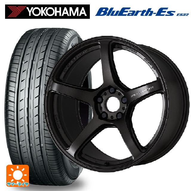 トヨタ GRカローラ(4BA-GZEA14H)用 265/35R18 93W ヨコハマ ブルーアースEs ES32 ワーク エモーション T5R MGK 新品サマータイヤホイール 4本セット