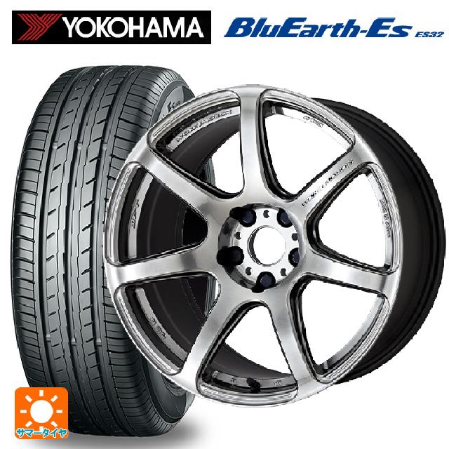 トヨタ ライズハイブリッド(A202)用 195/60R17 90H ヨコハマ ブルーアースEs ES32 ワーク エモーション T7R GTS 新品サマータイヤホイール 4本セット