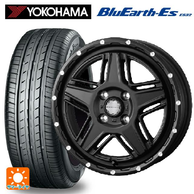 165/50R15 73V ヨコハマ ブルーアースEs ES32 ウェッズ マッドヴァンス07 FULL MAT BLACK 15-4.5J 国産車用 サマータイヤホイール4本セット｜タイヤホイール専門店コニシタイヤ