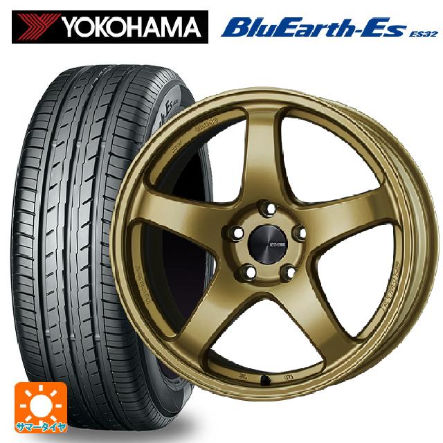 トヨタ アルファード(30系)用 235/50R18 97W ヨコハマ ブルーアースEs ES32 エンケイ パフォーマンスライン PF05 GO 新品サマータイヤホイール 4本セット