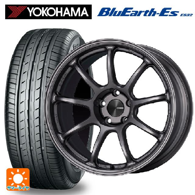 スバル レヴォーグ(VN系)用 225/45R18 95W ヨコハマ ブルーアースEs ES32 # エンケイ パフォーマンスライン PF09 DS 新品サマータイヤホイール 4本セット