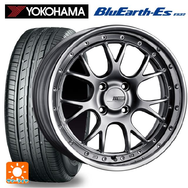 195/50R16 84V ヨコハマ ブルーアースEs ES32 # タナベ SSR プロフェッサー MS3R チタンシルバー 16-6.5J 国産車用 サマータイヤホイール4本セット