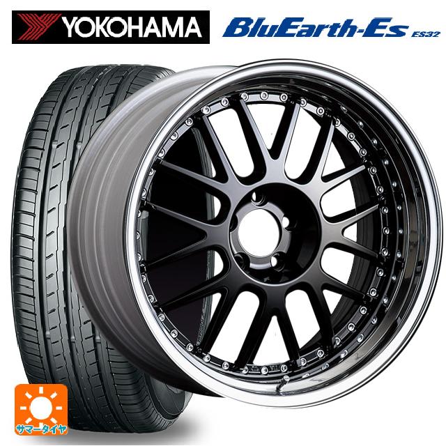 225/45R18 95W ヨコハマ ブルーアースEs ES32 # タナベ SSR プロフェッサー MS1 ブラック 18-7J 国産車用 サマータイヤホイール4本セット