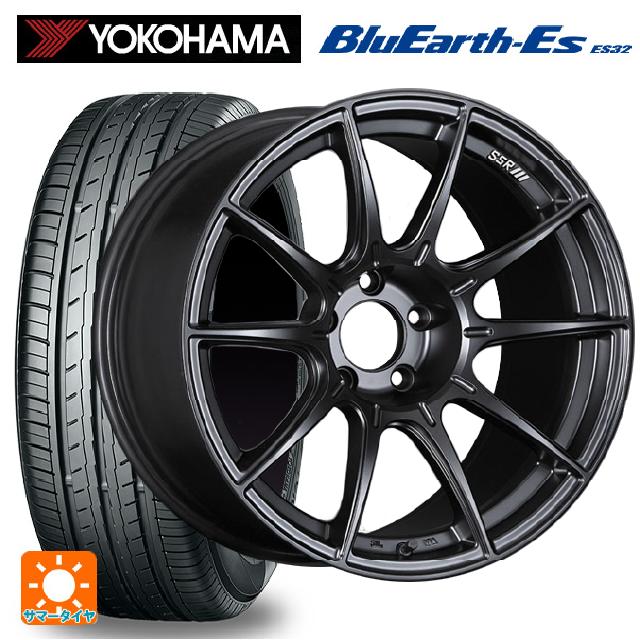 トヨタ GRカローラ(4BA-GZEA14H)用 255/35R18 90W ヨコハマ ブルーアースEs ES32 タナベ SSR GT X01 フラットブラック 新品サマータイヤホイール 4本セット