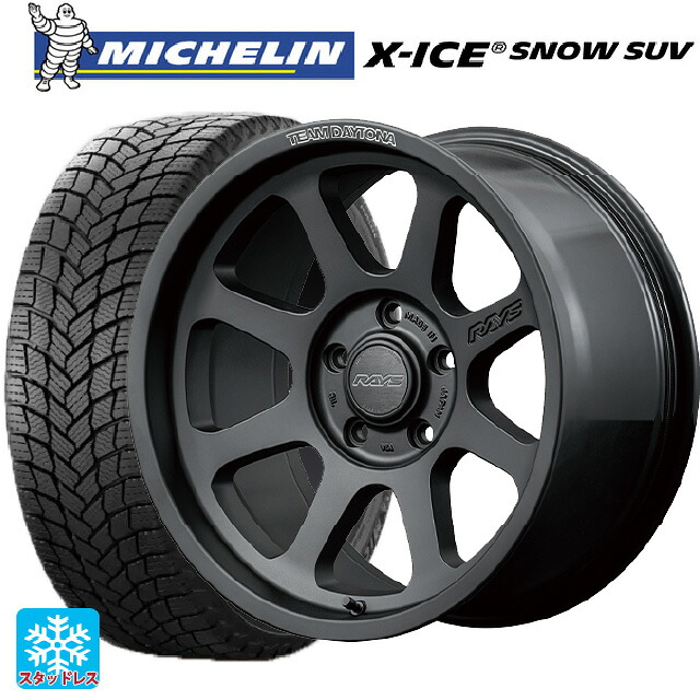 215/70R16 100T ミシュラン 正規品 エックスアイス スノー SUV レイズ チームデイトナ D108 BPJ 16-6J 国産車用 スタッドレスタイヤホイール4本セット