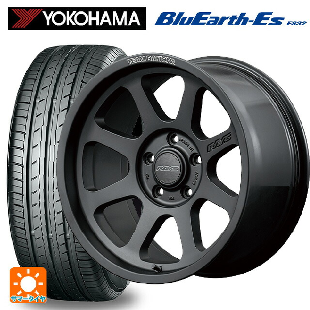 215/65R16 98H ヨコハマ ブルーアースEs ES32 レイズ チームデイトナ D108 BPJ 16-6J 国産車用 サマータイヤホイール4本セット