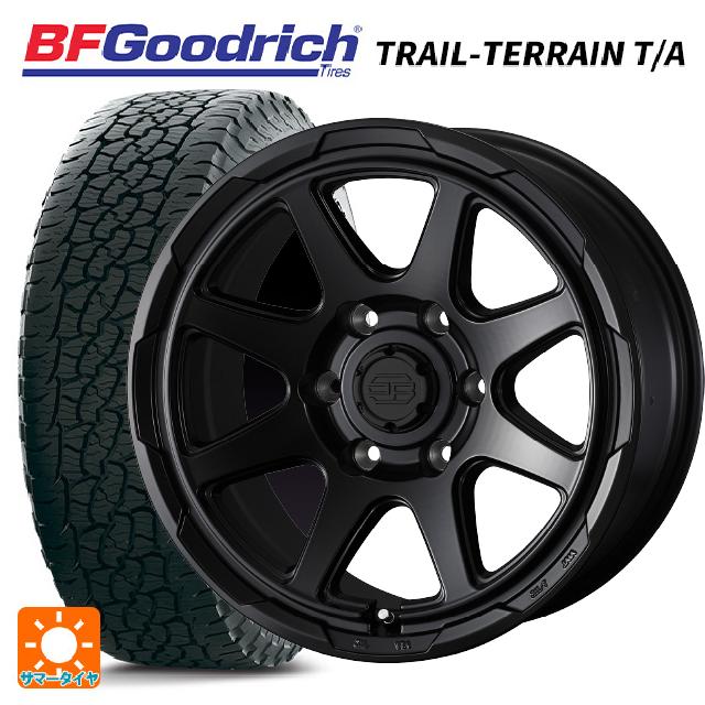 レクサス LX(300系)用 275/65R18 116T BFグッドリッチ トレイルテレーン T/A ホワイトレター 正規品 ウェッズ ウェッズ アドヴェンチャー スタットベルグ # セミマットブラック 新品サマータイヤホイール 4本セット