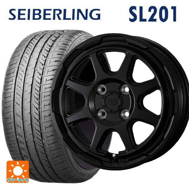 在庫有 165/60R14 75H セイバーリング セイバーリング SL201(ブリヂストン工場生産） ウェッズ ウェッズ アドヴェンチャー スタットベルグ # セミマットブラック 14-4.5J 国産車用 サマータイヤホイール4本セット