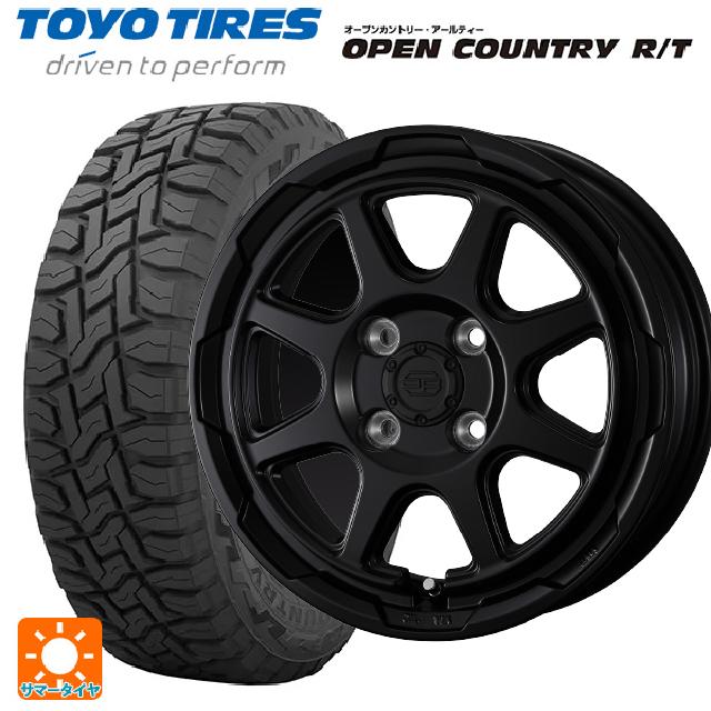 155/65R14 75Q トーヨー オープンカントリー RT ブラックレター # ウェッズ ウェッズ アドヴェンチャー スタットベルグ # セミマットブラック 14-4.5J 国産車用 サマータイヤホイール4本セット