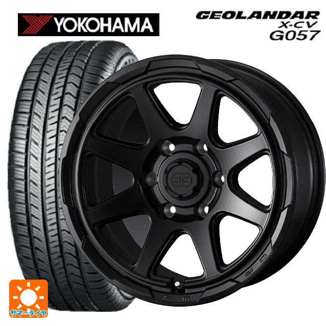 レクサス LX(300系)用 265/70R18 116T ヨコハマ ジオランダー X-CV G057 正規品 ウェッズ ウェッズ アドヴェンチャー スタットベルグ # セミマットブラック 新品サマータイヤホイール 4本セット｜タイヤホイール専門店コニシタイヤ