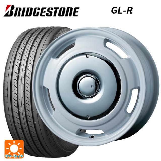 プジョー リフター(K9系)用 215/65R16 109/107R ブリヂストン GL-R 正規品 ティーエーエス コレクティブライン ラテ ホワイト/クローム 新品サマータイヤホイール 4本セット