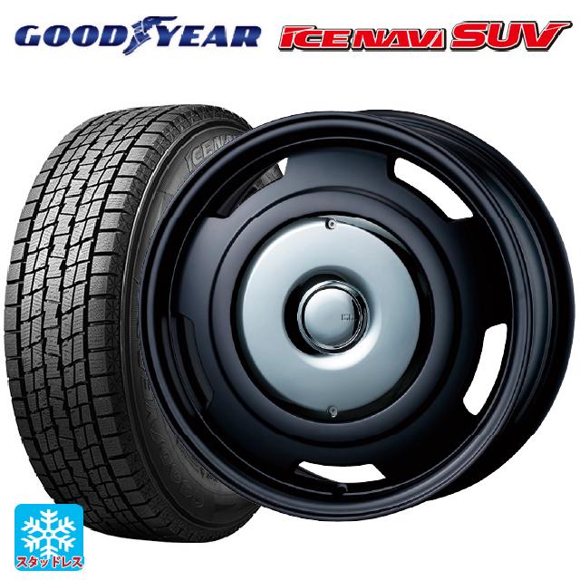 プジョー リフター(K9系)用 215/65R16 98Q グッドイヤー アイスナビ SUV # ティーエーエス コレクティブライン ビター マットブラック/クローム 新品スタッドレスタイヤホイール 4本セット|タイヤホイール専門店コニシタイヤ