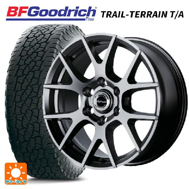 レクサス GX(250系)用 265/65R18 114T BFグッドリッチ トレイルテレーン T/A ホワイトレター 正規品 エムアイディー レフィナーダ モーション3 ハイパーメタルコート 新品サマータイヤホイール 4本セット