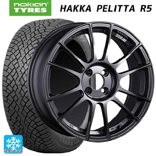 ニッサン ノートオーラ(E13)用 205/55R16 94R XL ノキアン ハッカペリッタR5 タナベ SSR GT X04 ダークガンメタ 新品スタッドレスタイヤホイール 4本セット|タイヤホイール専門店コニシタイヤ