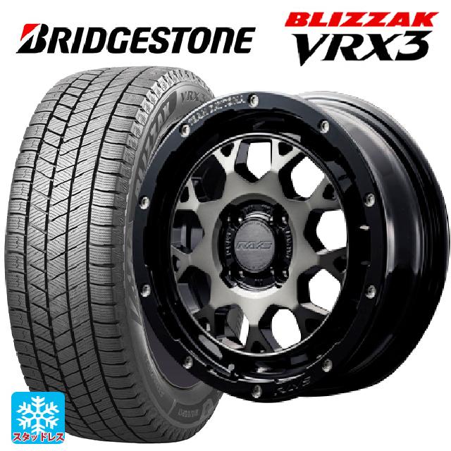 ミツビシ デリカミニ(4WD車)(B3系)用 165/60R15 77Q ブリヂストン ブリザック VRX3 正規品 # レイズ チームデイトナ M9+ BEL 新品スタッドレスタイヤホイール 4本セット 107,545円