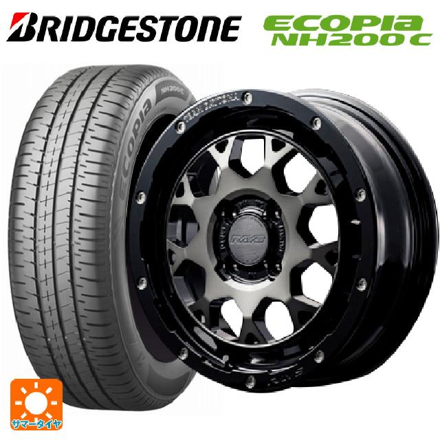 165/55R15 75V ブリヂストン エコピア NH200C 正規品 レイズ チームデイトナ M9+ # BEL 15-5J 国産車用 サマータイヤホイール4本セット|タイヤホイール専門店コニシタイヤ
