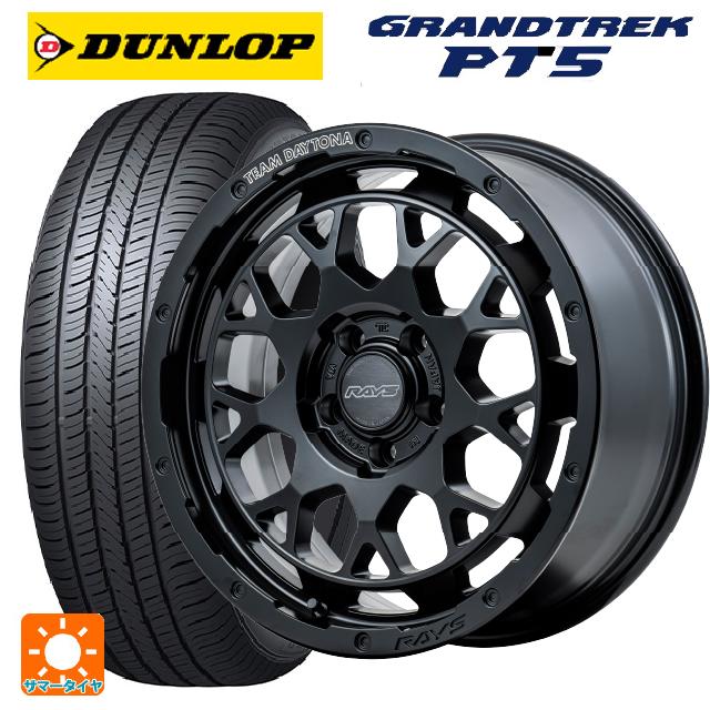 スズキ ジムニーシエラ(74系)用 225/70R16 103H ダンロップ グラントレックPT5 レイズ チームデイトナ M9+ BOJ 新品サマータイヤホイール 5本セット 286,500円