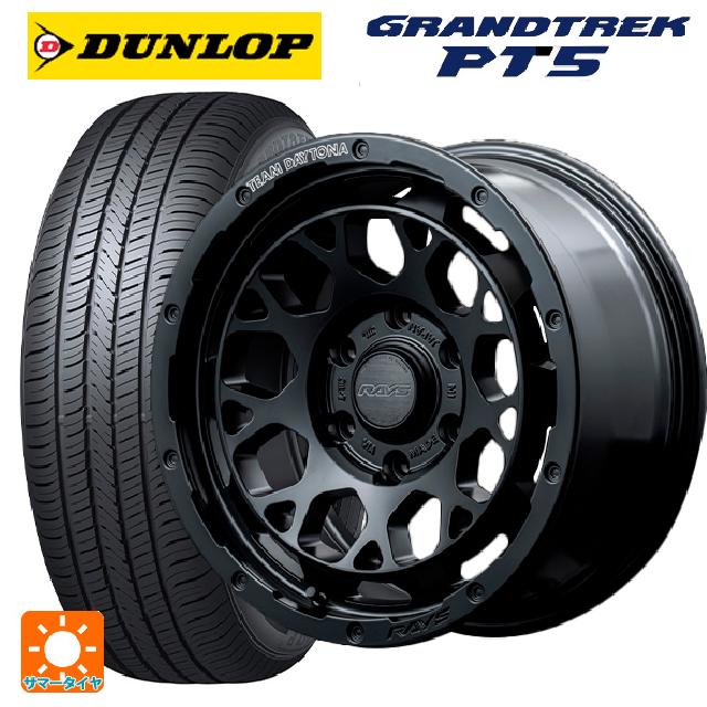 トヨタ ハイラックス(120系)用 265/70R17 115S ダンロップ グラントレックPT5 レイズ チームデイトナ M9+ BOJ 新品サマータイヤホイール 4本セット|タイヤホイール専門店コニシタイヤ