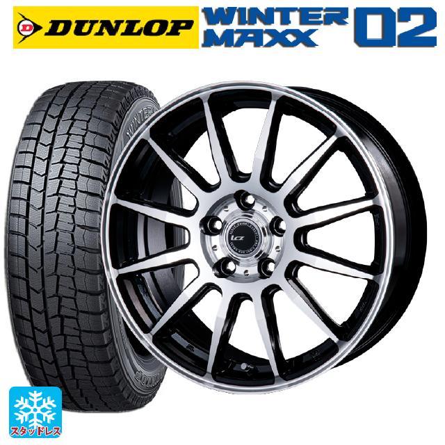 在庫有 2024年製 185/65R15 92Q XL ダンロップ ウィンターマックス 02(WM02) # インターミラノ インターミラノ LCZ-012 ブラックポリッシュ 15-6J 国産車用 スタッドレスタイヤホイール4本セット｜タイヤホイール専門店コニシタイヤ