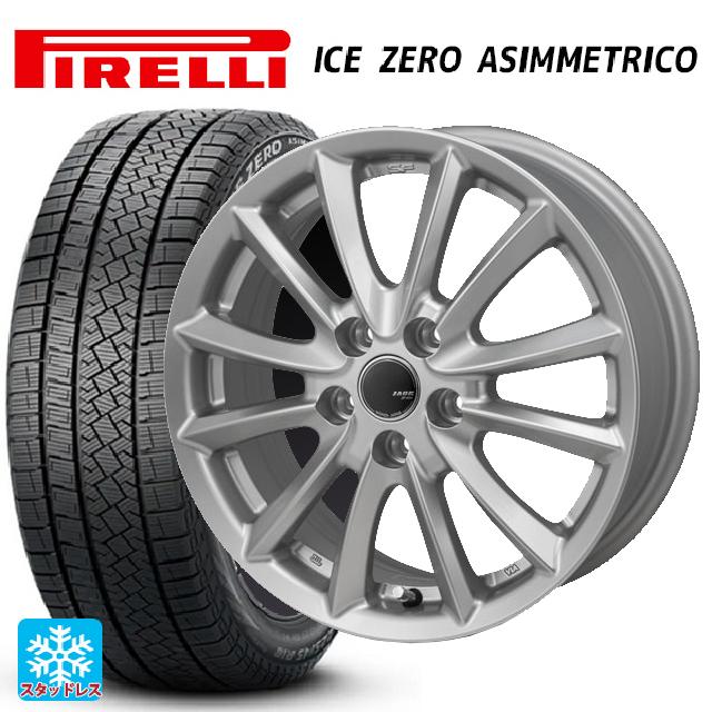 レクサス LM(TAWH15W)用 225/60R18 100H ピレリ アイスゼロ アシンメトリコ 正規品 ジャパン三陽 ザック JP-325 ブライトシルバー 新品スタッドレスタイヤホイール 4本セット