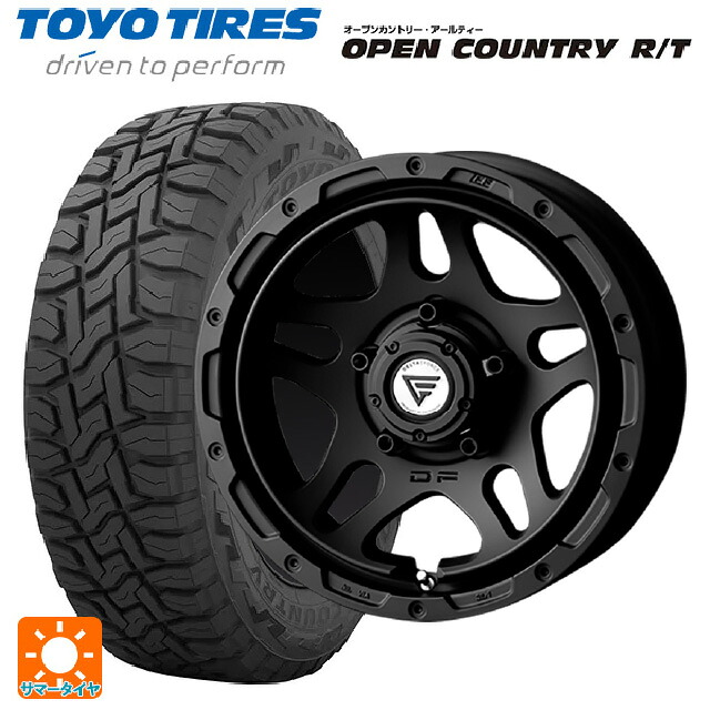 スズキ ジムニーノマド(JC74W)用 215/70R16 100Q トーヨー オープンカントリー RT ブラックレター エクシズルライン デルタフォース オーバーランダー マットブラック 新品サマータイヤホイール 4本セット 232,000円