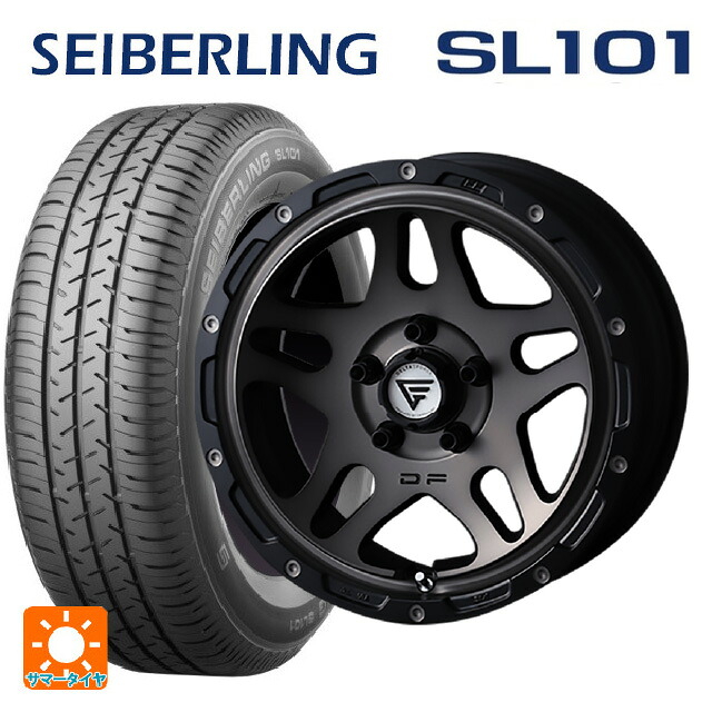 215/65R16 98S セイバーリング セイバーリング SL101(ブリヂストン工場生産） エクシズルライン デルタフォース オーバーランダー マットスモークポリッシュ 16-7J 国産車用 サマータイヤホイール4本セット｜タイヤホイール専門店コニシタイヤ