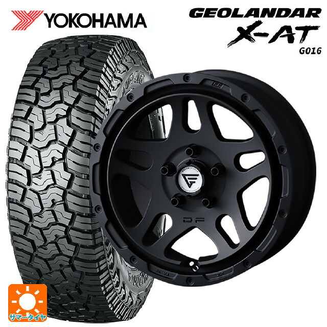 ミツビシ デリカD5(3DA系)用 235/70R16 104/101Q ヨコハマ ジオランダー X-AT G016 ブラックレター 正規品 # エクシズルライン デルタフォース オーバーランダー # マットブラック 新品サマータイヤホイール 4本セット|タイヤホイール専門店コニシタイヤ