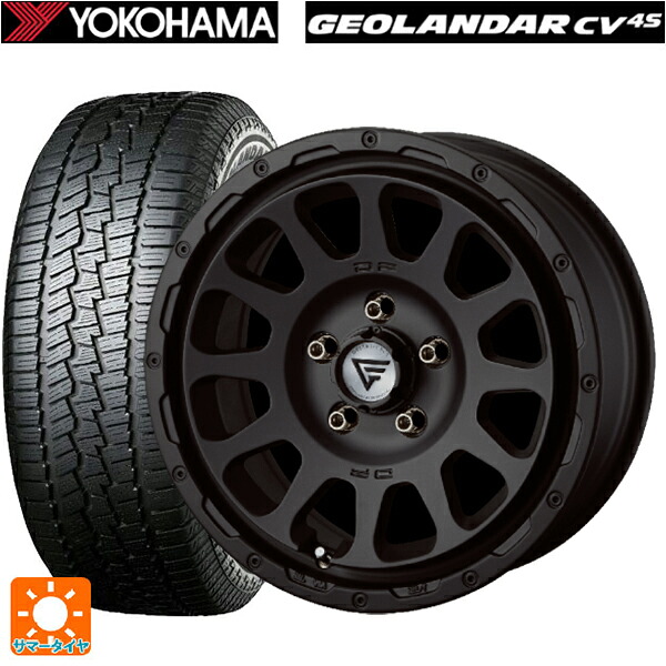 トヨタ RAV4(50系)用 235/70R16 106H ヨコハマ ジオランダー CV G058 正規品 エクシズルライン デルタフォース オーバル # マットブラック 新品サマータイヤホイール 4本セット｜タイヤホイール専門店コニシタイヤ 116,625円