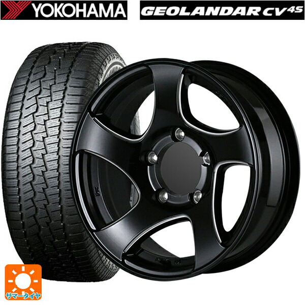 215/70R16 100H ヨコハマ ジオランダー CV G058 正規品 ドゥオール CST ゼロワンハイパーJL GBMS 16-5.5J 国産車用 サマータイヤホイール4本セット