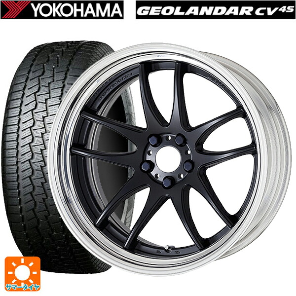 225/65R18 103H ヨコハマ ジオランダー CV G058 正規品 ワーク エモーション CR 2P MBL 18-8J 国産車用 サマータイヤホイール4本セット｜タイヤホイール専門店コニシタイヤ 171,335円