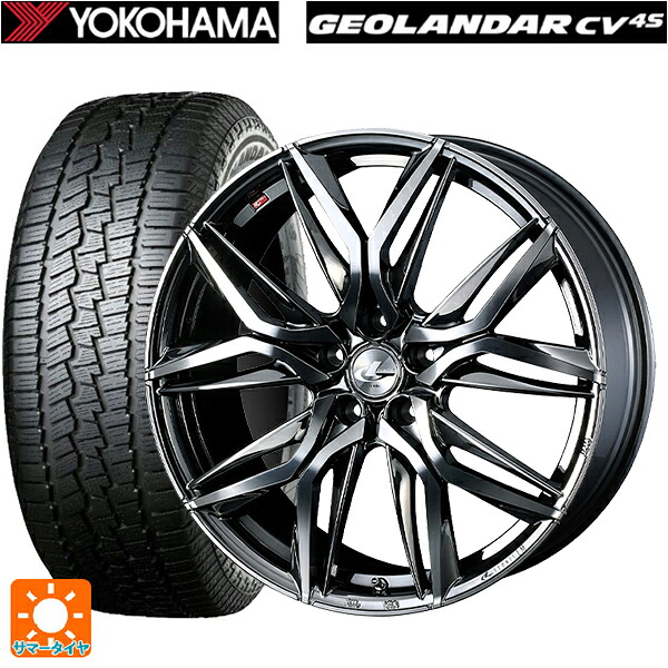 スバル クロストレック(5AA-GUE)用 225/60R17 99V ヨコハマ ジオランダー CV G058 正規品 ウェッズ レオニス LM BMCMC 新品サマータイヤホイール 4本セット 105,390円