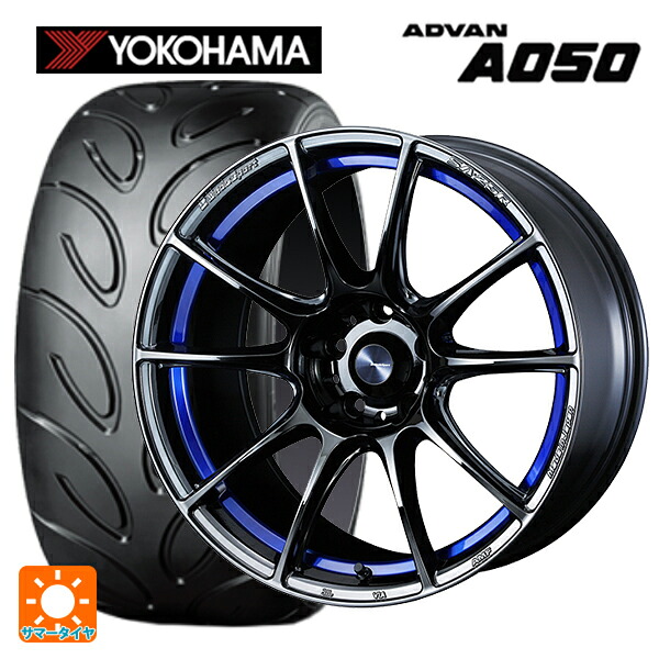 トヨタ GRカローラ(4BA-GZEA14H)用 265/35R18 93W ヨコハマ アドバン A050 コンパウンド M 正規品 ウェッズ ウェッズスポーツ SA25R BLC2 新品サマータイヤホイール 4本セット
