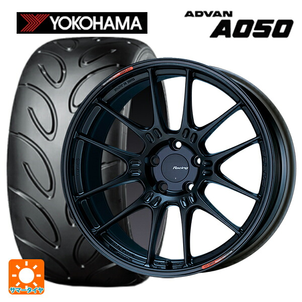 スバル レヴォーグ(VN系)用 245/40R18 93V ヨコハマ アドバン A050 正規品 エンケイ レーシング GTC02 マットブラック 新品サマータイヤホイール 4本セット|タイヤホイール専門店コニシタイヤ