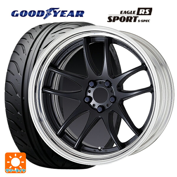 トヨタ カローラ スポーツ(210系)用 225/40R18 88W グッドイヤー イーグル RS スポーツ S-スペック ワーク エモーション CR 2P MBL 新品サマータイヤホイール 4本セット｜タイヤホイール専門店コニシタイヤ