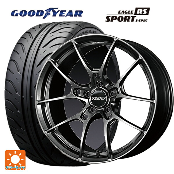 ホンダ ステップワゴン(RP6~8)用 225/40R18 88W グッドイヤー イーグル RS スポーツ S-スペック レイズ ボルクレーシング G025 # HK 新品サマータイヤホイール 4本セット｜タイヤホイール専門店コニシタイヤ
